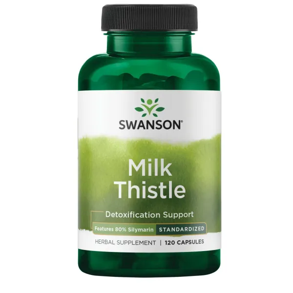 Maisto papildas SWANSON MILK THISTLE (Tikrasis margainis) 250mg N120